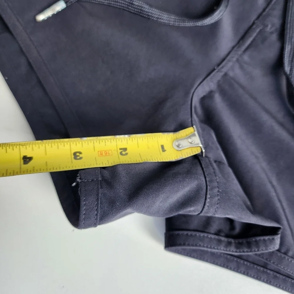 Nautica Women’s Athletic Shorts Black Tie Sz S - Picture 4 of 10